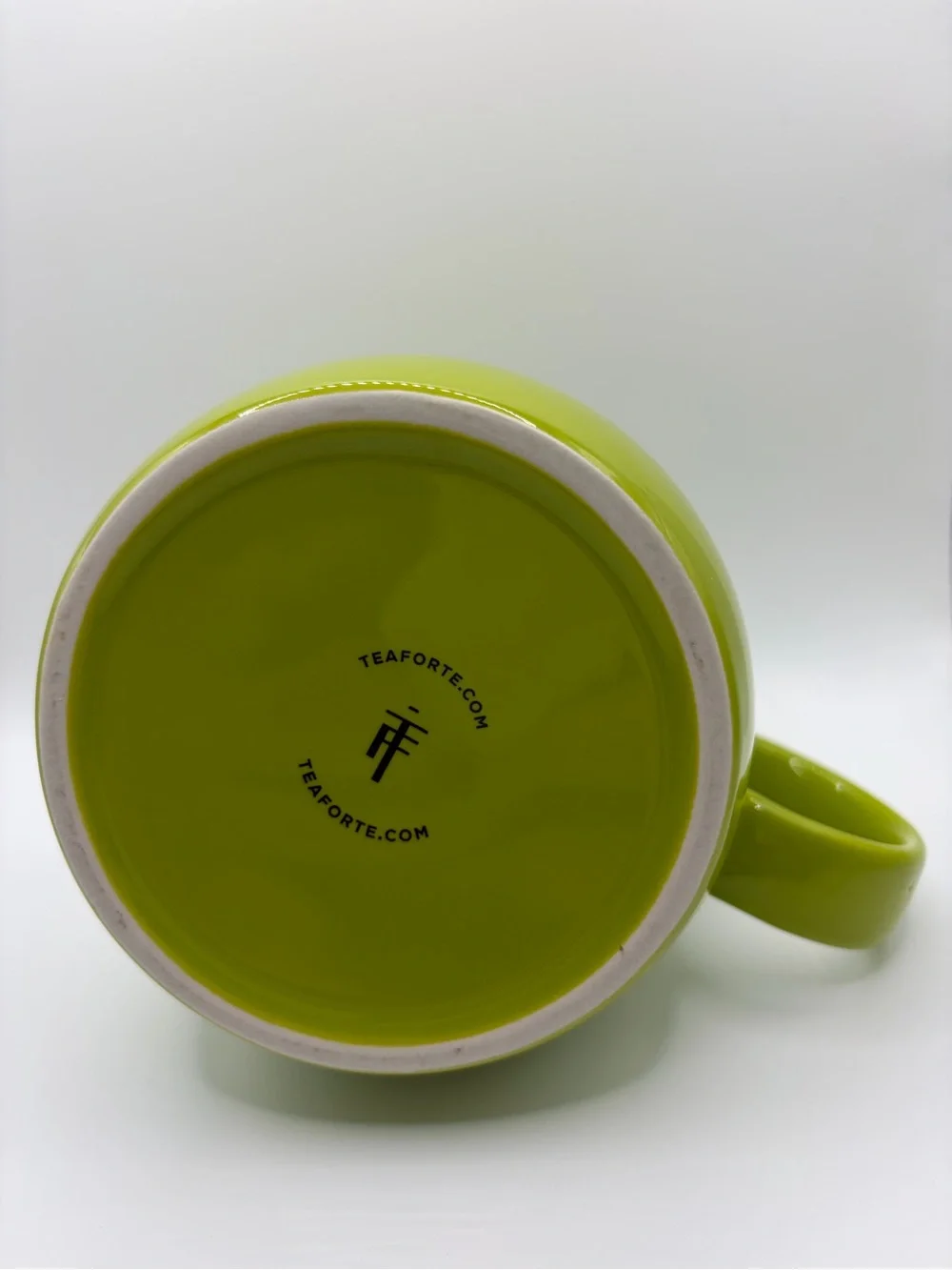 Tea Forte Lime Green 24oz Pugg Teapot with Stainless Steel Infuser